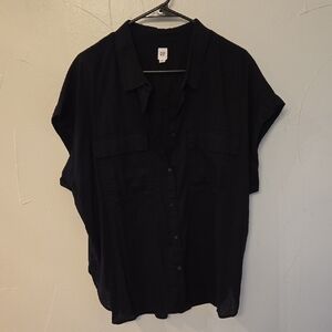 GAP Classic Black Shirt Size XL